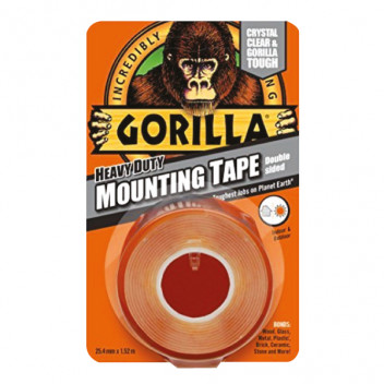 Double Sided Mounting Tape 1.5m Gorilla Glue