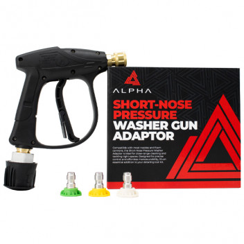 Alpha Short Nose Pressure Washer Gun