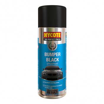 Hycote Bumper Black Spray Paint - 400ml Aerosol