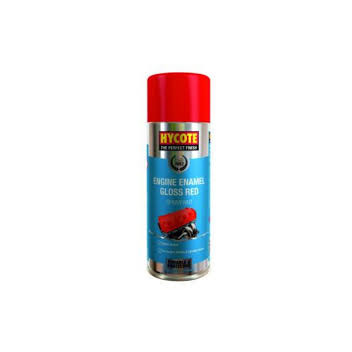 Engine Enamel Gloss Red 400ml Hycote