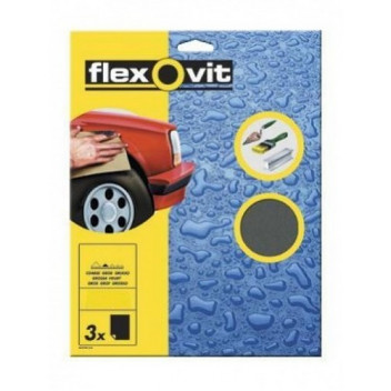 Saint Gobain Medium Waterproof Paper - 3 Pack