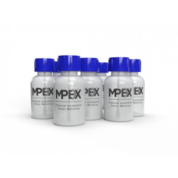 MPEX Touch Up Bottles + Brush 125ml (Box of 25)