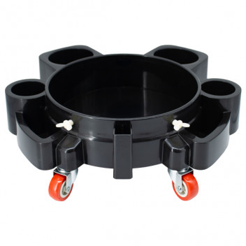 Alpha Bucket Rolling Dolly with Bottle Holders