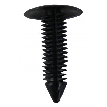 Pearl Black 0.7-20mm Fir Tree Trim Buttons - 12 Pack