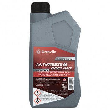 Granville Zerocol 12 Red Antifreeze 1ltr