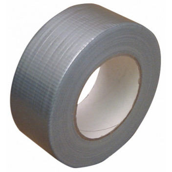 Pearl 50mm x 50m Silver Cloth Duct Tape