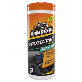 Armor All Matt Finish Dashboard Wipes - 30 Pack
