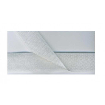 Pearl Velcro Hook & Loop - White