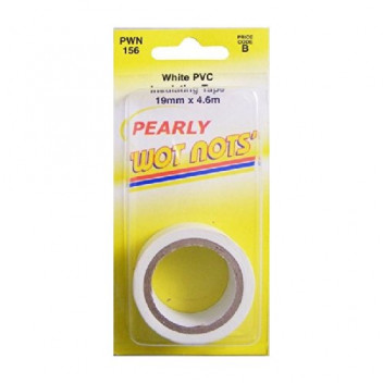 Pearl White PVC Insulating Tape