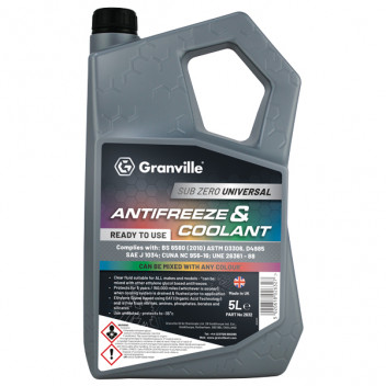 Universal Ready To Use Anti Freeze - Clear 5ltr