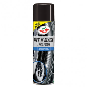 Turtle Wax Wet & Black Tyre Foam 500ml