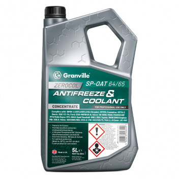 Granville Zerocol SP-Oat 64/65 Antifreeze 5ltr