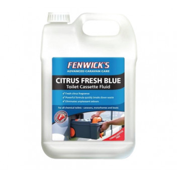 Fenwick's Citrus Fresh Blue Toilet Fluid - 2.5ltr