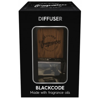 Designer Fragrances Hanging Car Diffuser - Black Code
