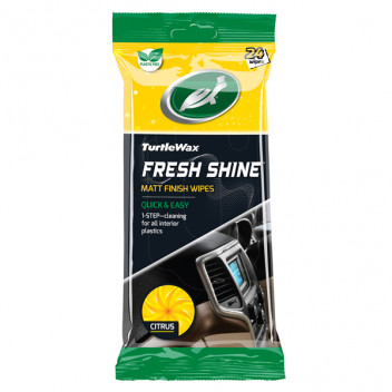 Turtle Wax Fresh Shine Matt Wipes 24pk
