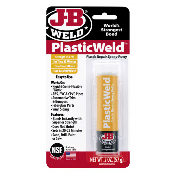 JB Weld PlasticWeld Epoxy Putty Stick - 57g