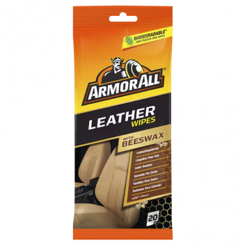 Armor All Leather Wipes - 20 Pack