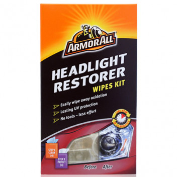 Armorall Headlight Restorer Wipes Kit