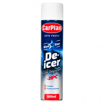 CarPlan Blue Star De-Icer - 600ml Aerosol