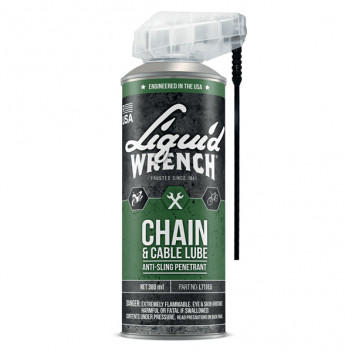 Liquid Wrench Chain and Cable Lube 400ml aerosol