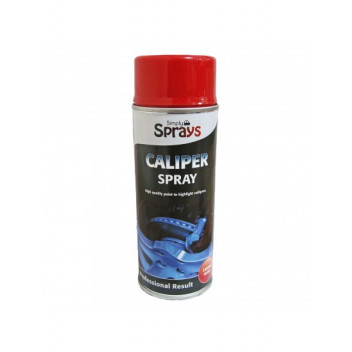 Simply Red Brake Caliper Spray - 400ml Aerosol
