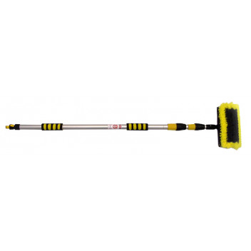 Martin Cox 3 Stage Telescopic Wash Brush - Extends to 3m