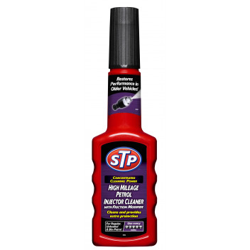 STP High Mileage Petrol Injector Cleaner 200ml