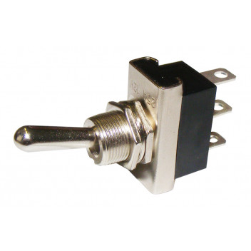 Pearl Chrome On/Off/On Flick Switch