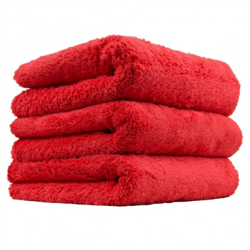 Chemical Guys Happy Ending Microfiber Towel, Red 16?X16? 3pk