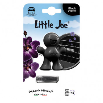 Little Joe 3D Vent Air Freshener Black Velvet *