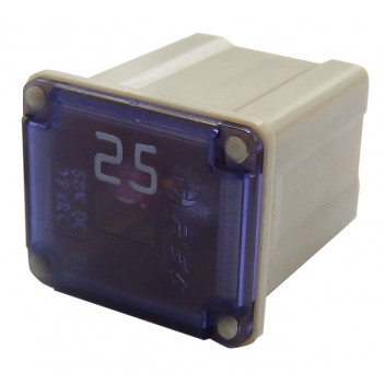 Pearl Low Profile Fuse -  J Type 25amp White