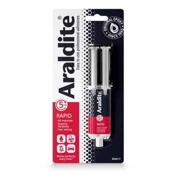 Araldite Rapid 24ml Syringe
