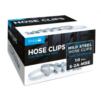 Simply 35-50MM MILD STEEL HOSE 10pk