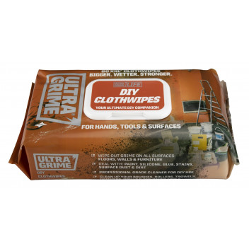 UltraGrime Life DIY XXL+ Clothwipes 80pk