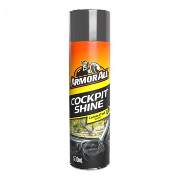 Armor All Cockpit Shine Lemon Fresh - 500ml Aerosol
