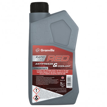 Rapid Cool RED Anti Freeze Concentrate 1 ltr