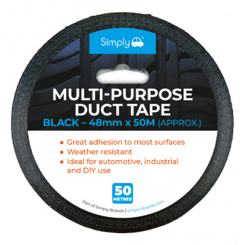 48MM*50M BLACK DUCT TAPE (MT50WAT)