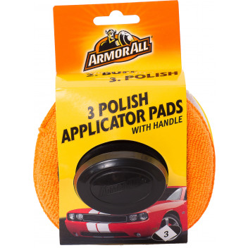 Armor All 3 Polish Applicator Pads with Handle