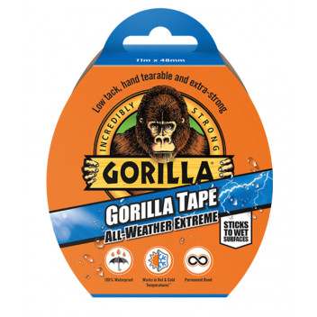 Gorilla All Weather Tape 11m Black