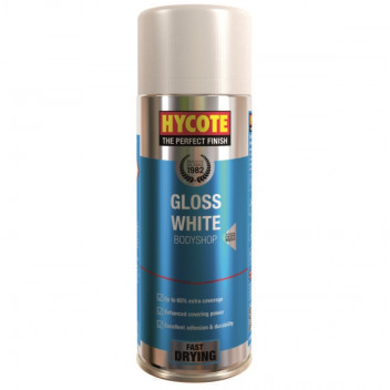 Bodyshop White Gloss 400ml Hycote