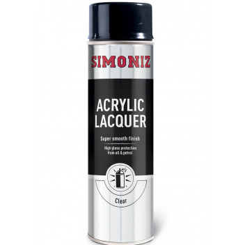 Simoniz Acrylic Lacquer - 500ml Aerosol