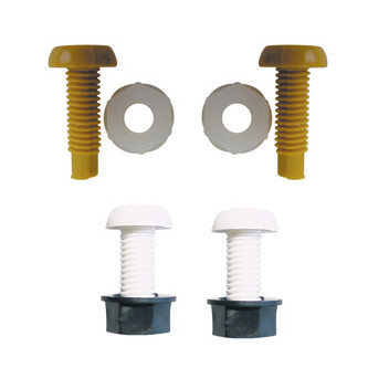Pearl Number Plate Screws & Nuts - 2W & 2Y