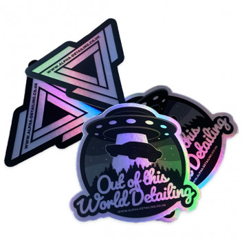 Alpha Holographic Stickers 10 of Each