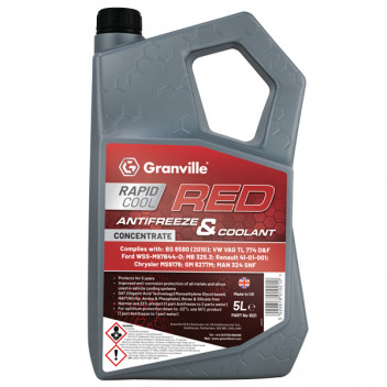 Rapid Cool RED Anti Freeze Concentrate 5 ltr