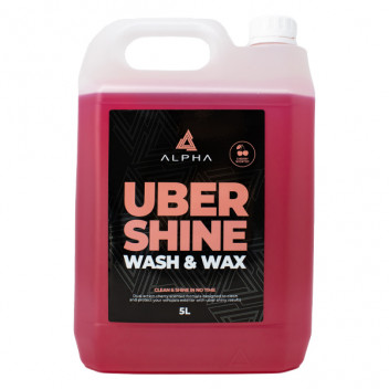 Alpha Uber Shine Wash & Wax 5ltr