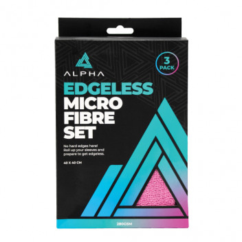 Alpha Edgeless Microfibre 3pk