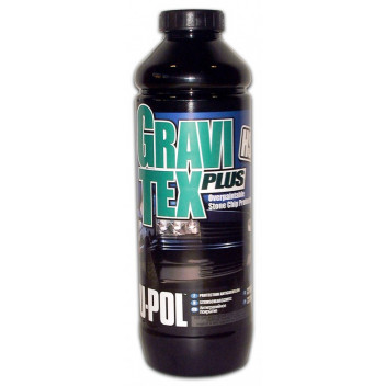 U-Pol Gravitex HS Black Stone Chip Protector - 1L