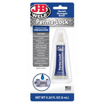 JB Weld Perma-Lock Blue Threadlocker - 6ml