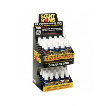 Scent Bomb 2 Tier CDU - Mixed 40 fragrances P1 & P2