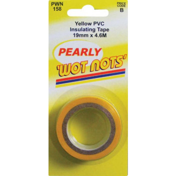 Pearl Yellow PVC Insulating Tape